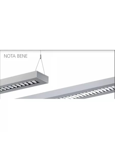 Artemide m107120 nota bene suspension sing 1200 2x54w n//dim bc