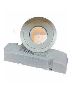 Iguzzini laser white recessed spotlight orient fram led 1x10w warm 3000°k diam 75 flood 3 p408 701 0 2