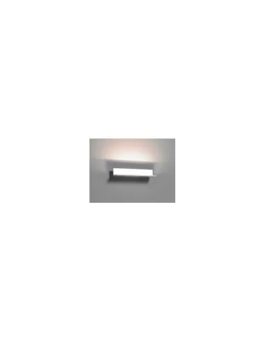 Sylvania 3039986 lumina edge led wall light 12w 2700k white ip20 6x8x33cm