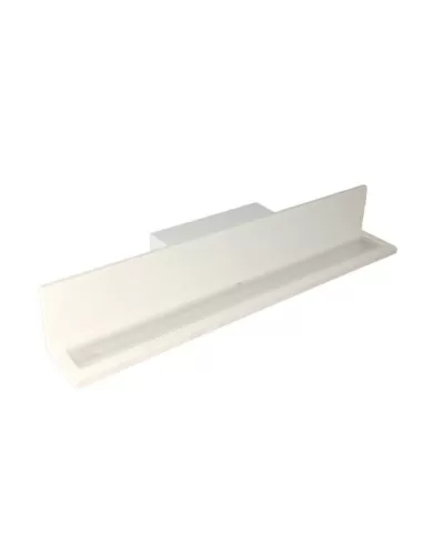 Sylvania 3039986 lumina edge led wall light 12w 2700k white ip20 6x8x33cm