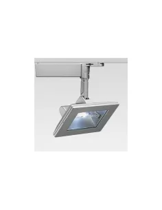 Iguzzini 4815 parallèle gris 213x142 150w hit electron avec adaptateur de piste