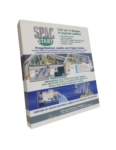 SDP500 SPAC Start 12 (2012 version) CAD software for electrical system design (upgradable)