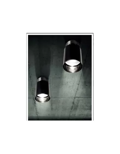 Leucos 0302254380002 dot pl nero e27 lampada soffitto