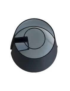 Lampe de table Artemide r304153 melampo avec diffuseur noir 2