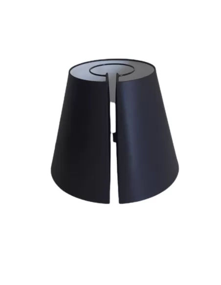 Lampe de table Artemide r304153 melampo avec diffuseur noir