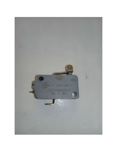 Micro-interrupteur Honeywell V5C010SB1DX115, 10 A, 250 V CA, sans contact normalement fermé, avec levier et galet.