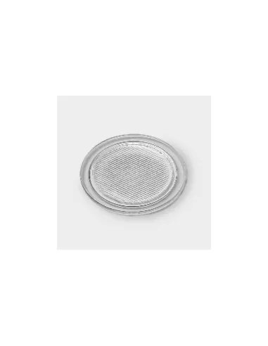 Réfracteur transparent Iguzzini 1185 pour distribution elliptique d 117 x woo