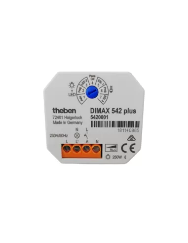 Theben 5420001 dimax 542 plus - atenuador empotrado para LED
