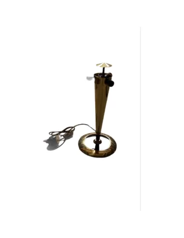 Lámpara de mesa Cleofe 4xe14 oro//negro sin pantalla