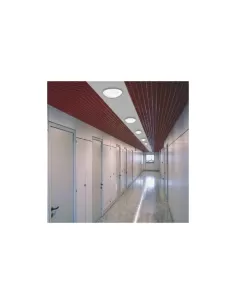 Ego luce 5138 40 lampada plafone pop frida fluorescente 2x54w grigio 2