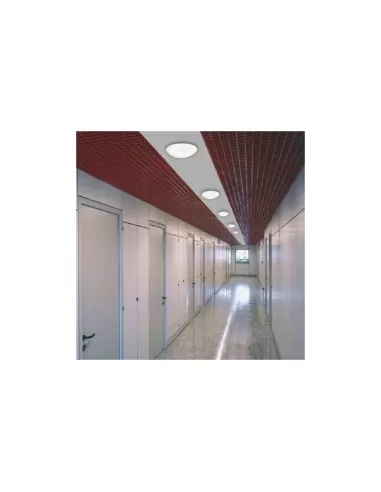 Ego luce 5138 40 pop frida fluorescent ceiling lamp 2x54w grey