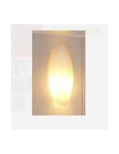 Targetti 312614f aplique bua 26w g24d3 cristal blanco opal
