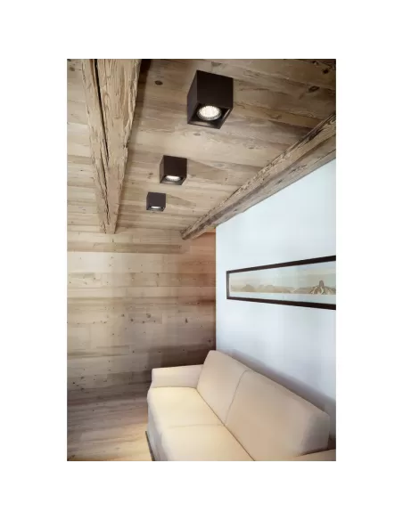 Flos 03 2600 00 boîtier boussole petit qr cbc51 1x35w avec transformateur noir