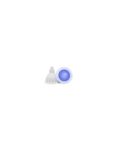 Ego luce 6149 51 spot encastrable 12v 50w gu 5.3 verre bleu