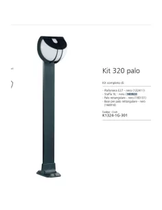 Ivela 160923 3l Halterung für 310//320 Serie schwarz