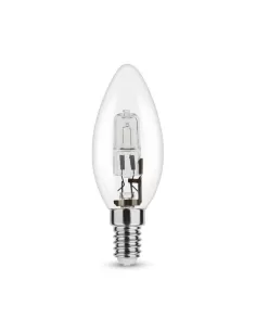Bot lighting o28mh clear halogen olive 28w e14