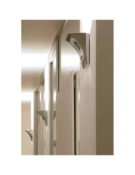 Flos f9705057 applique pochette up//down led cromo lampada parete 197mm 2700°k