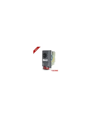 Scame 402 3283-f interlocked socket 2p t ip66//ip67 32a 6h