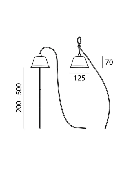 Linea light 8010 chlorophyll classic red cable