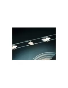 Fontana arte 3216cr lamp on parallel cables nobi 1x120w r7s chrome 2