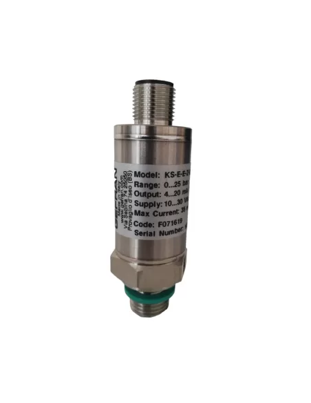 Gefran f071619 ks-e-e-z-b25u-m-v-711 2130x00ux00 sensore di pressione 0  25bar 4  20ma 10  30vdc