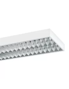 Lux rama lsu-lll-136 deckenleuchte lsu lamell glänzend 1x36w