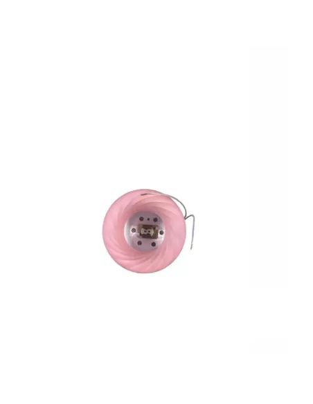 Spot encastré Microluce Bearosa en verre rose GU5.3 50 W 12 V