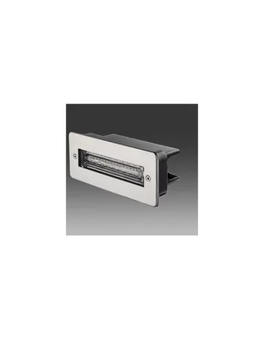 Homega encastré rectag 12led 4,4w maïs acier inoxydable ip44 230v ww