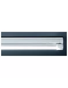 Plafón Poker 2x58w blanco
