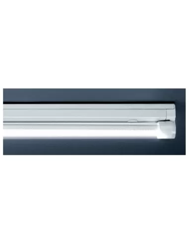 PLAFOND POKER 2X58W BLANC