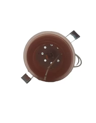 Marino cristal 41403 homega downlight murano decorado rosa satinado 12v 50w gu5 3