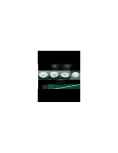 Leucos sd-831 fdv itre sd-835 empotrable cristal satinado gu5,3 12v 50w