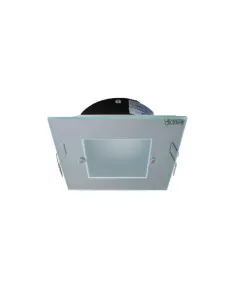 Glass signatures 0301301013507//q sd-101 recessed spotlight square frame chrome