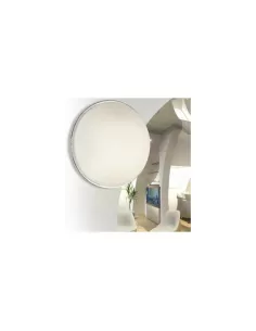 Sun ceiling light E27 40W opal glass chrome