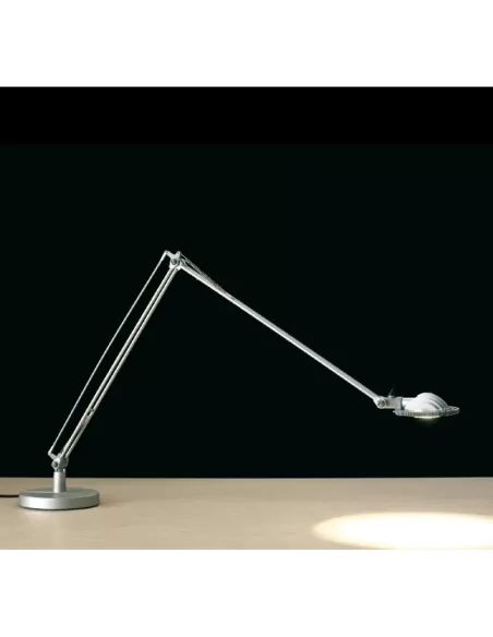 Luceplan d12elpi berenice - mesa 35w 12v gy6,35 plata sin reflector