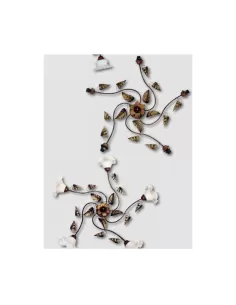 Ducato gold ceiling light 5 lights e14 c 2