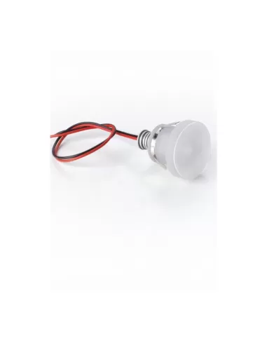 Projecteur LED rond bleu glacé Ego luce 6354 01b