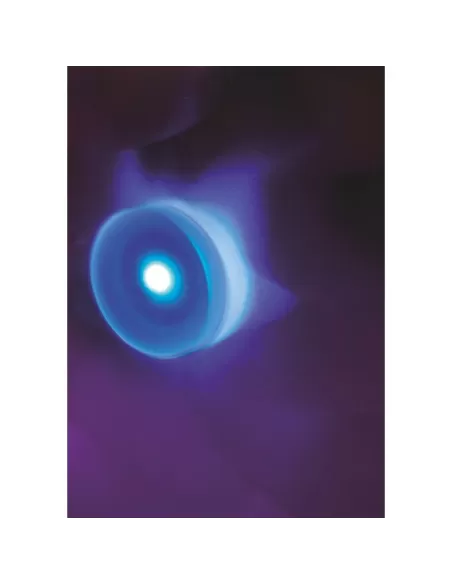 Projecteur LED rond bleu glacé Ego luce 6354 01b
