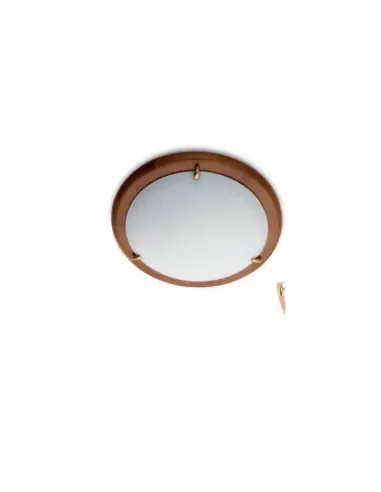 Lucente p005-42 tree-p4 plafonnier d38 e27 2x60w chêne
