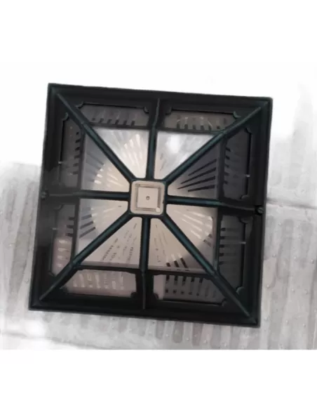 Nobile illuminazione 3104//00//nyve ceiling light 30x30 black//green