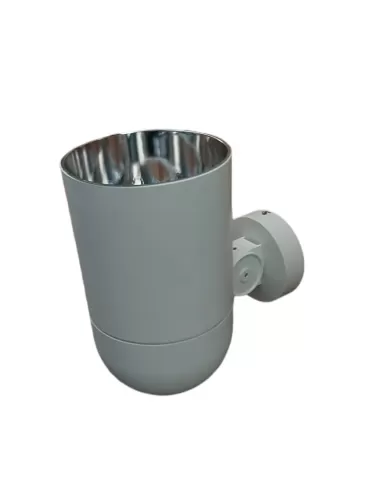 Bega 6628 white wall lamp with arm 50w hql dl ip23