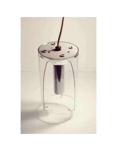 Nemo cassina-p down-sosp 75w gu10 cr c//vetro trasp cilindr