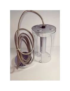 Nemo Cassina-P Down-Susp 75W Gu10 CR avec cylindre en verre transparent 2