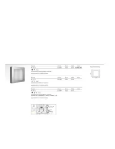 Martini 31053 82 Aurelia ceiling light 2x24w 2g11 screen or