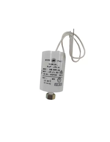 Ducati 4160423mk condensador 9mf 250v cable vástago 250mm