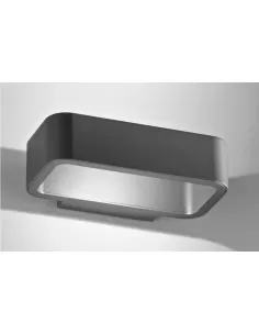 Perenz 5910a LED wall light 5W 3000°K for outdoor/indoor use IP54 anthracite aluminium