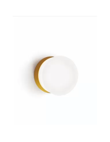 Exenia 350405033 muffin rond applique LED 4,5w 3000k ip40 jaune