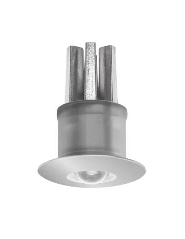 Lampe Linea 85060c30 Nitum-R 9 ronde 1 LED 2W nickel brossé