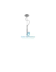 Suspension Artemide 1052010a/1 de remplacement pour Castore 350