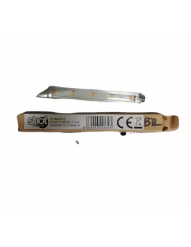 Barre LED Bot Lighting LD1BAR012 10 cm 1,4 W 24 V - blanc chaud - IP20